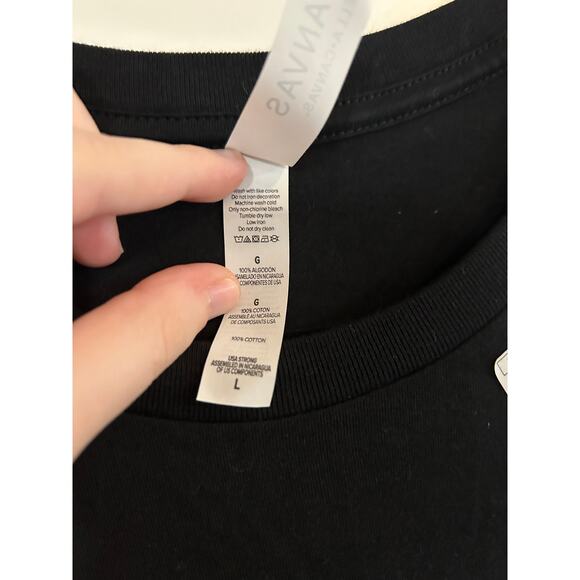 CANVAS New "Stevi Strong - Small Steps Every Day" Graphic Tee Size L - Picture 4 of 4